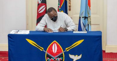 President Uhuru Kenyatta Signs Political Parties Bill Into Law
